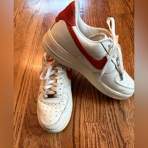 Nike Air Force 1 ’07 Craft “Mantra Orange” Sneakers Size: 7 (Can fit Womens 8)